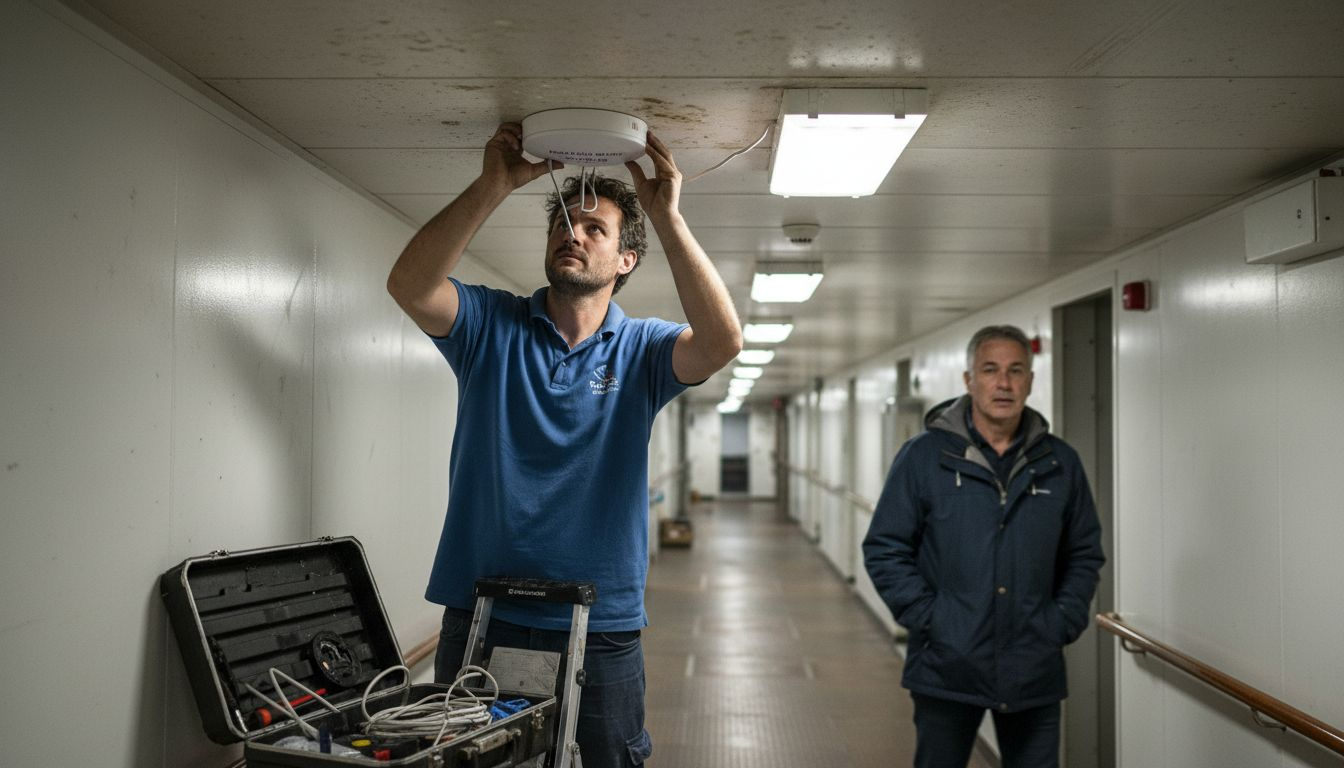 Spécialiste en installation de réseaux Wi-Fi à bord des ferries