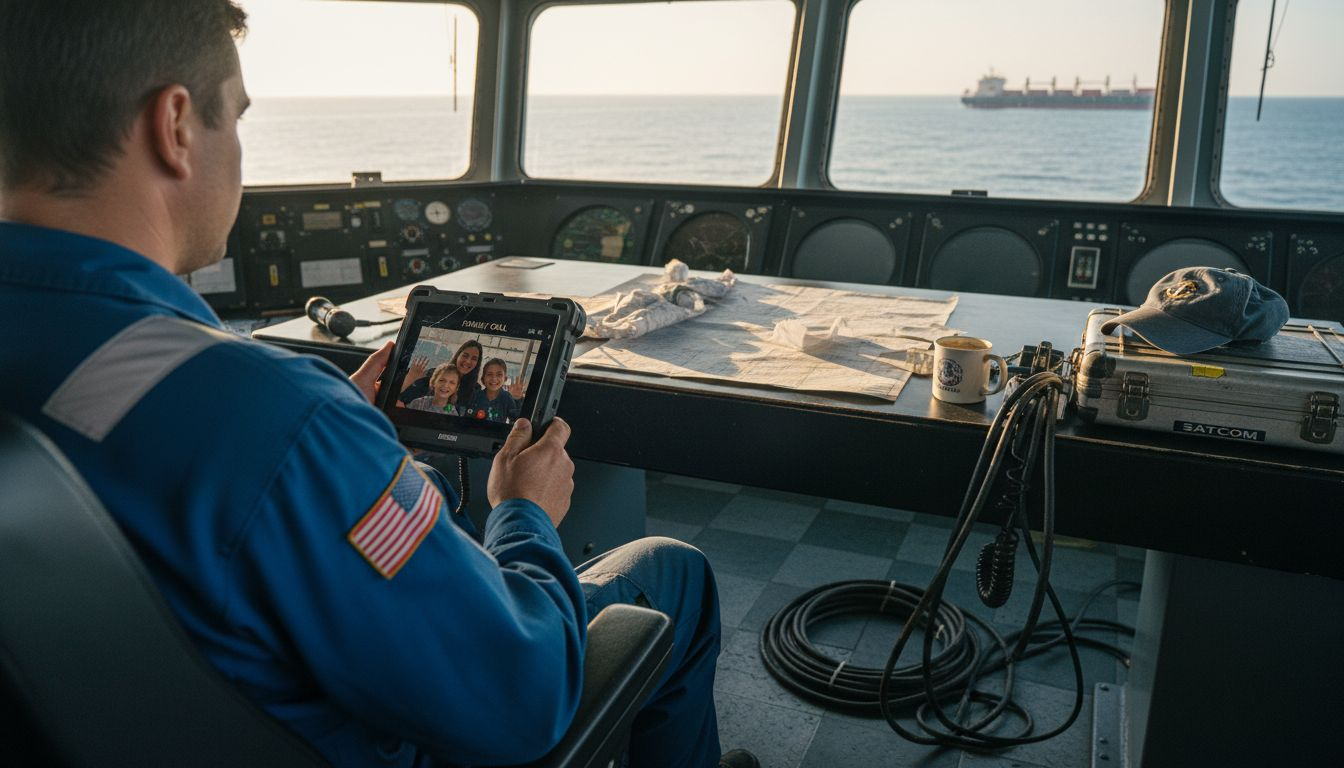 Role of Satellite Internet at Sea – Enhancing Onboard Life