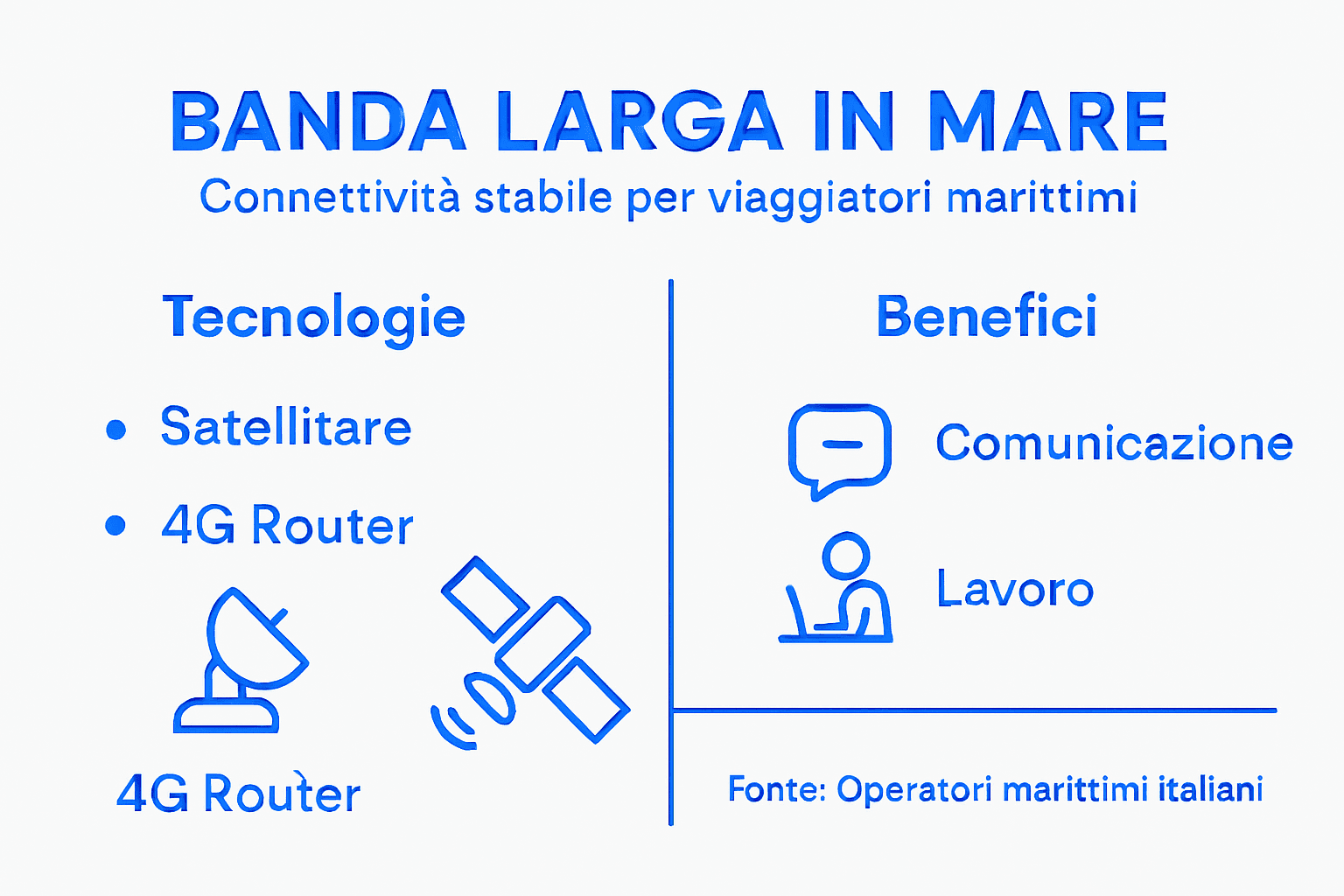 Infografica: scopri tutti i vantaggi della banda larga in navigazione