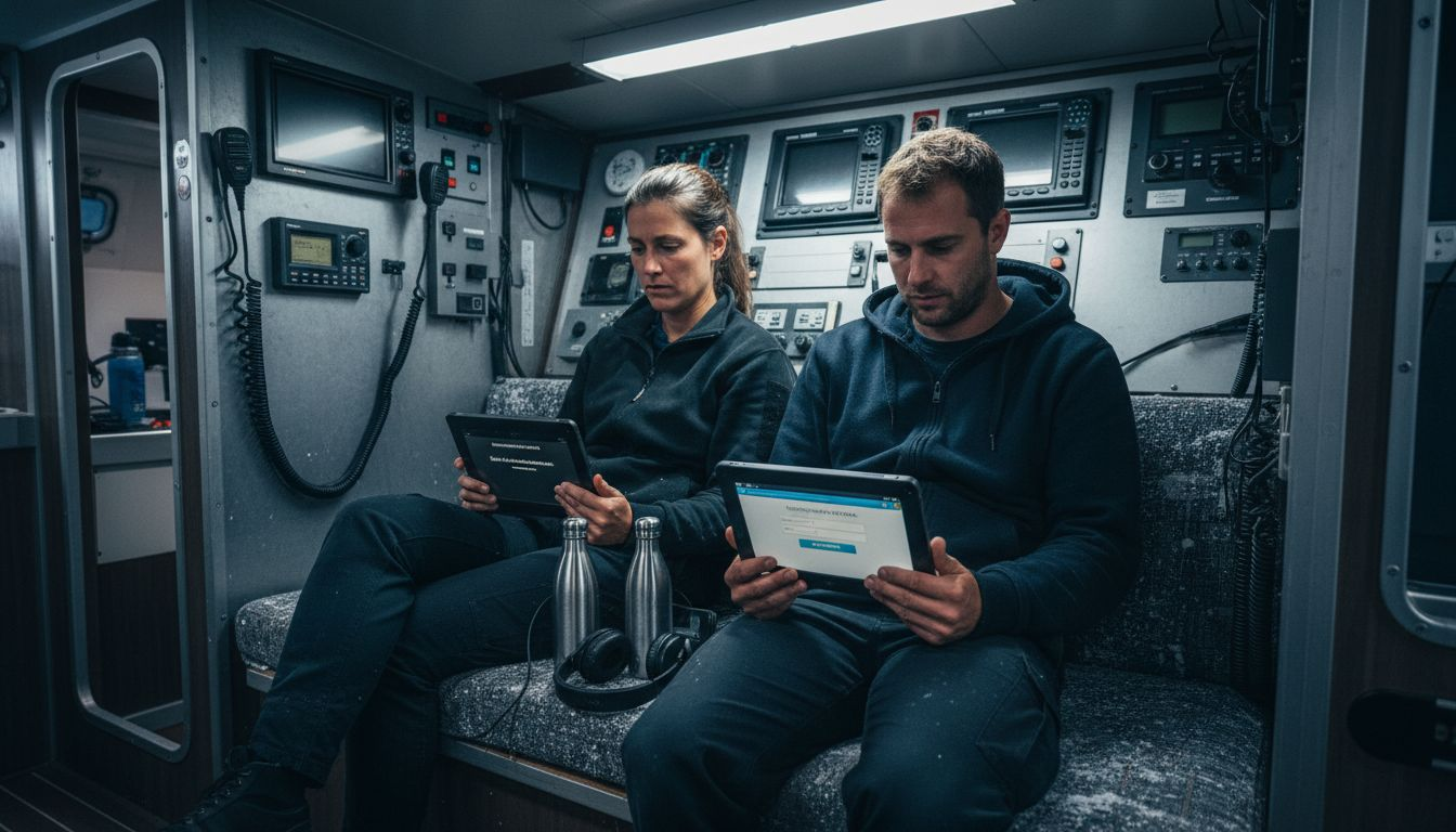 Les membres de l’équipage peuvent désormais se connecter au portail Wi-Fi Seafy