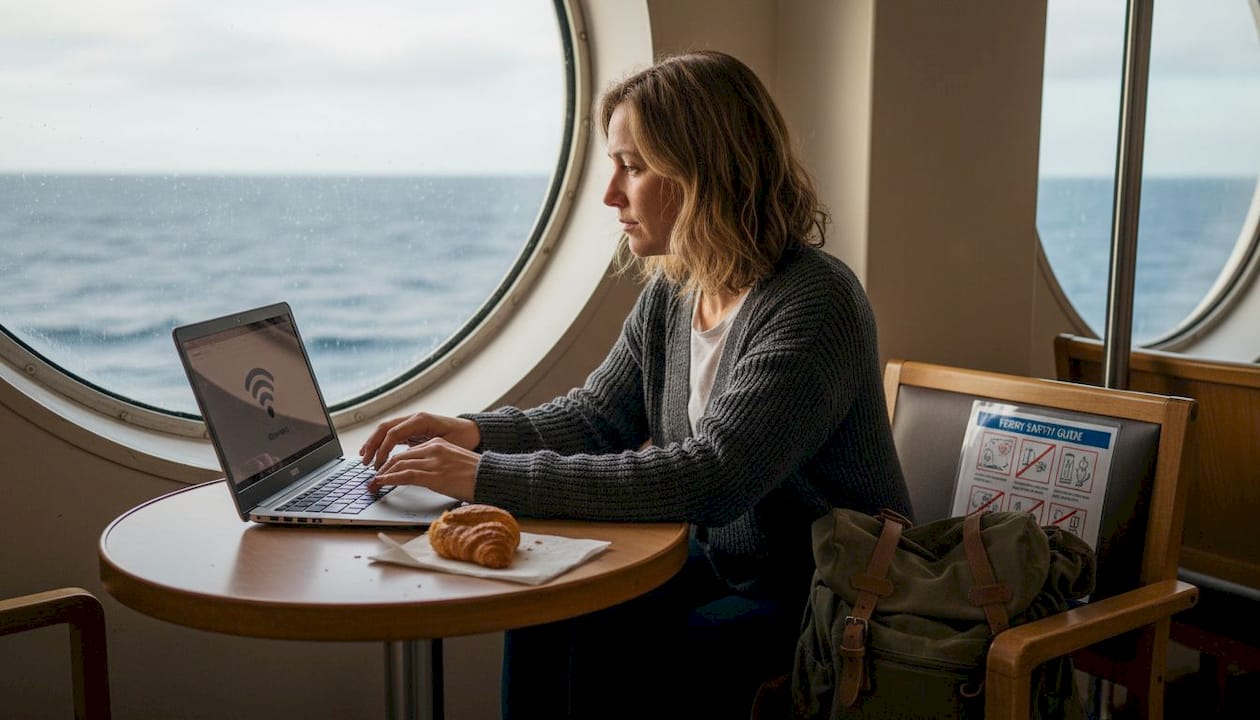 Secure Online Communication at Sea: Step-by-Step Guide