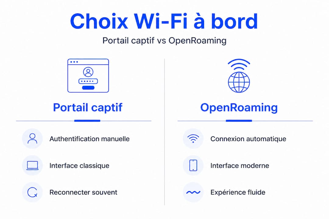 Analyse comparative des solutions de portail captif Wi-Fi OpenRoaming