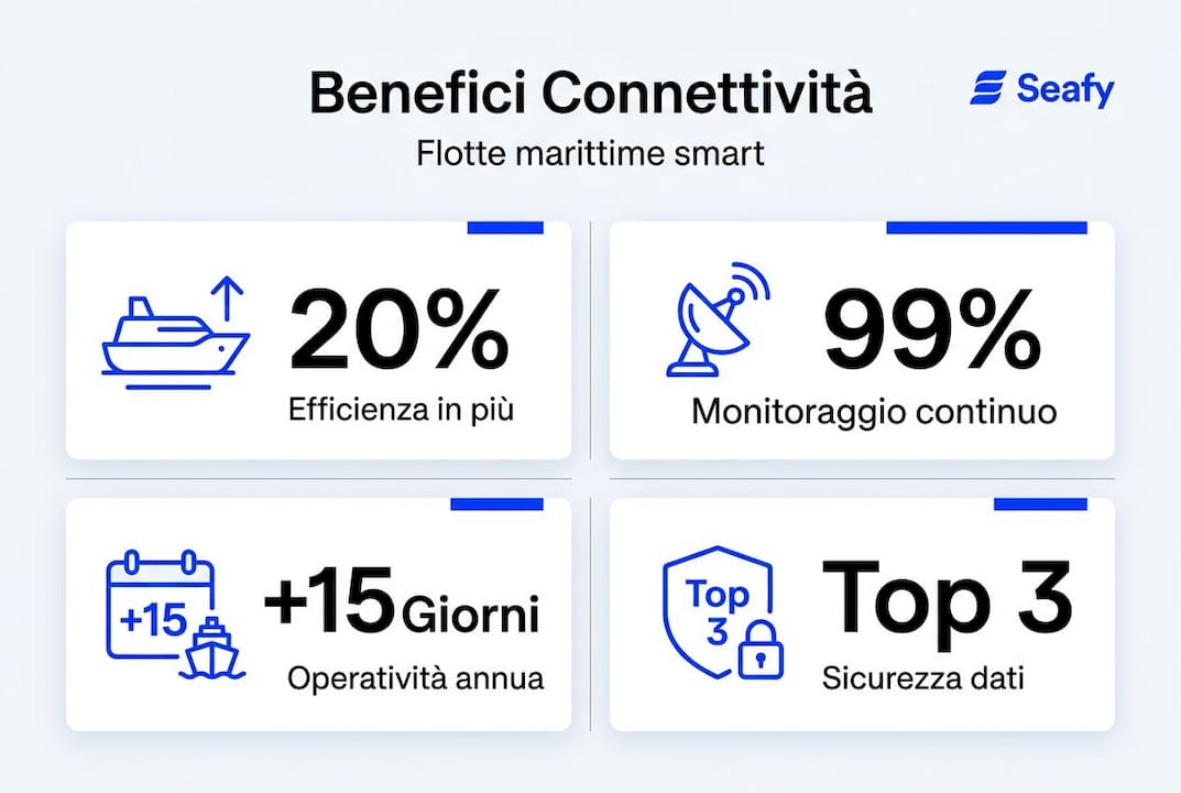 Infografica: tutti i vantaggi della connettività per la gestione delle flotte
