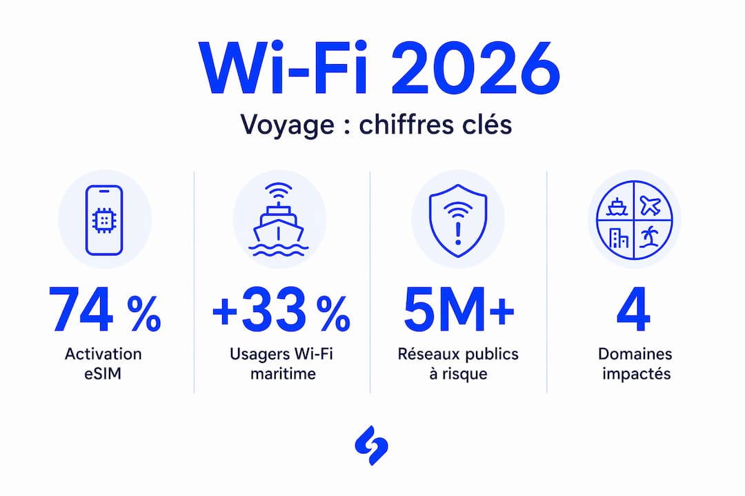 Panorama des chiffres clés et des grandes tendances du Wi-Fi dans le secteur du voyage à l’horizon 2026
