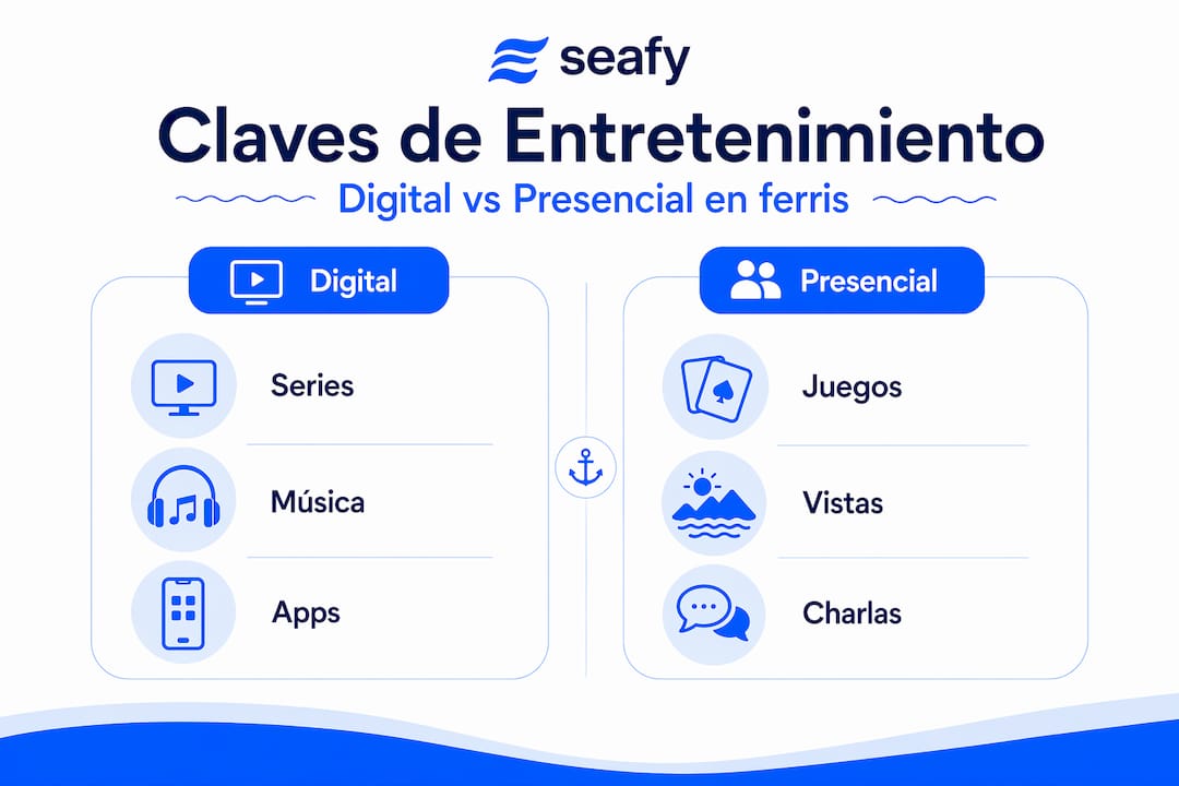 Guía visual: puntos clave de la experiencia digital y presencial en ferris
