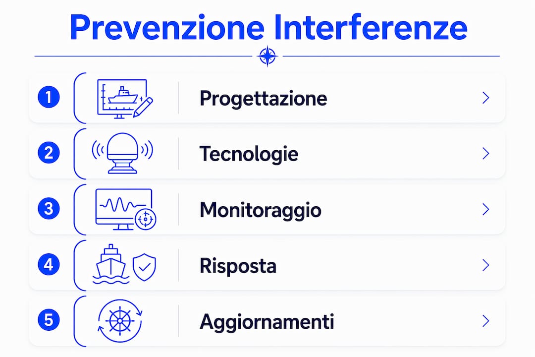 Infografica: consigli pratici per evitare le interferenze