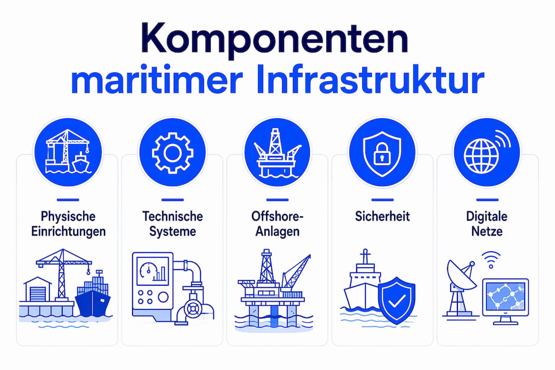 Strukturübersicht der maritimen Infrastruktur-Bausteine