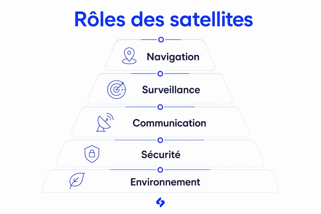 Vue d’ensemble des missions des satellites en milieu maritime